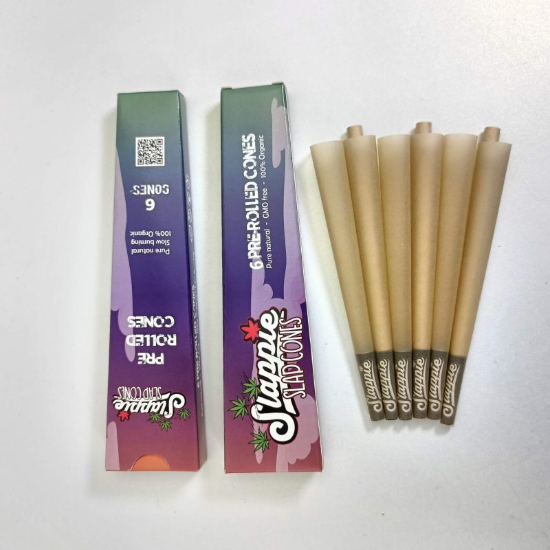 Slappie Pre Roll Cones/ 6pack